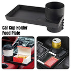Multifunctional Car Cup Holder Shelf Food Tray for Easy Convenience and Storage