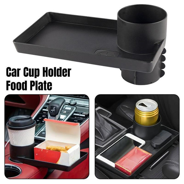 Multifunctional Car Cup Holder Shelf Food Tray for Easy Convenience and Storage
