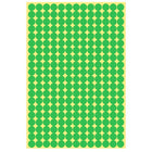 8/13/25/50mm Sticker Dots Adhesive Round Labels Circular Scrapbooking Light Green - Aimall
