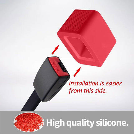 3PCS Vehicle Buckle Insert Slot Lifter Silicone Spacer Block