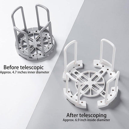 2pcs Kitchen Dish Drying Rack with Drainage Storage Cup Holder Organizer Stand