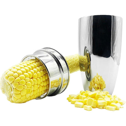 Stainless Steel Corn Peeler Portable Kitchen Tool Rotary Corn Stripper 304 Metal