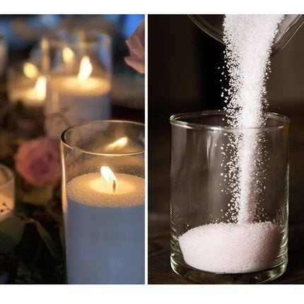 1KG Reusable Candle materials Sand Wax for DIY Pearl Candle Art Design Craft