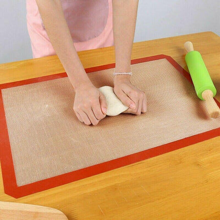New Non-Stick Silicone Baking Mat Large Scale cake Emarle Silicon Bakeware Dough - Aimall