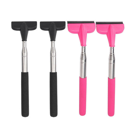 2pcs Retractable Windshield Wiper Set Rear View Mirror Cleaner Car Wiper Blade
