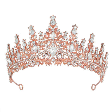 Tiara Crystal Rhinestone Crown Princess Rhinestone Crown Prom Crystal Headband