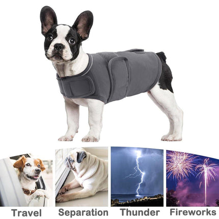 Pet Comfort Dog Relief Vest Jacket Soft Anxiety Coat for Small Medium Large Dogs