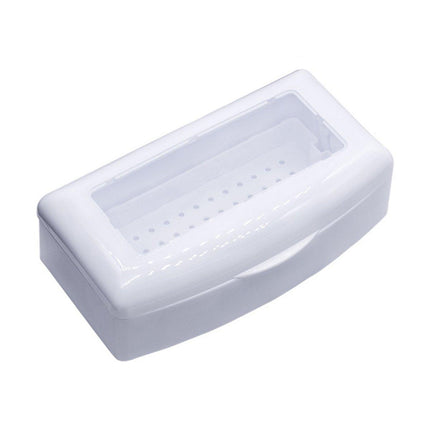Manicure Disinfection Box for Tools Supplies Cleaning and Soaking Nail Care Kit