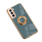 Grey Magnetic Shockproof Ring Holder Case Cover For Samsung S22 Ultra S22Plus Note 20 - Aimall