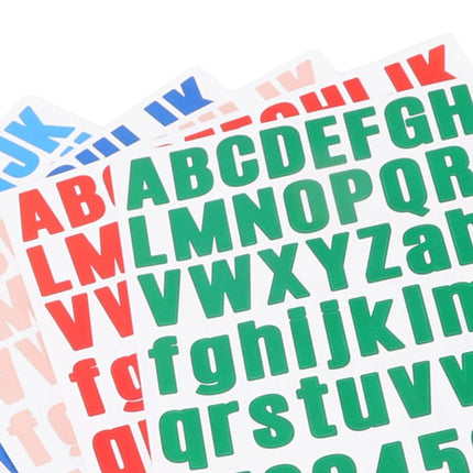 10pcs Letter Stickers Colorful DIY Scrapbooking Water Bottle Greeting Cards