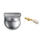 Automatic Stainless Steel Water Bowl 4L Auto Fill Drinking Trough for Animals