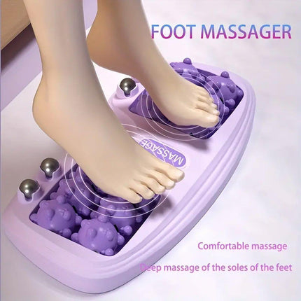 Home Foot Massager Ball Therapy Roller Massage Tool Stress Relief Relaxation