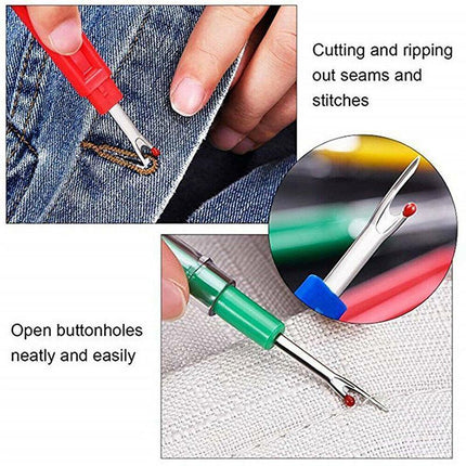 7PCS Thread Stitch Cutter Stitching Seam Ripper Unpicker Craft Sewing Tool - Aimall