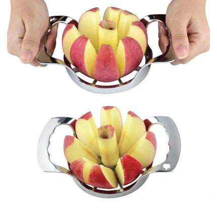 2Pcs Apple Cutter Stainless Steel Fruit Divider for Household Apple Separator