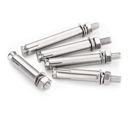 M8 Stainless Steel Expansion Anchor Bolts Heavy Duty Hex Head Screws