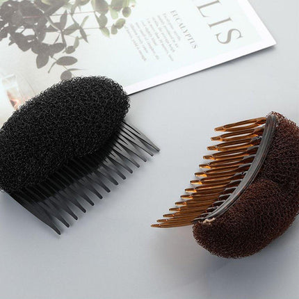 6PCS Combs Fluffy Hair Pad Heighten Hairpin Sponge Clips Forehead Heighten Women