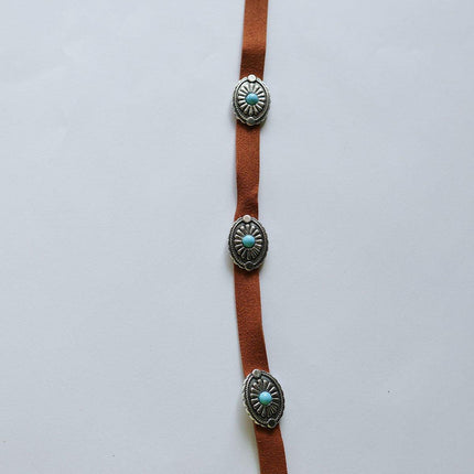 Brown Leather Rope Necklace Vintage Style Choker Women Elegant Fashion Jewelry