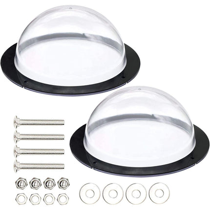 Dog Porthole Window Round Transparent for Fence Pet Peek Look Out Durable Dome - Aimall