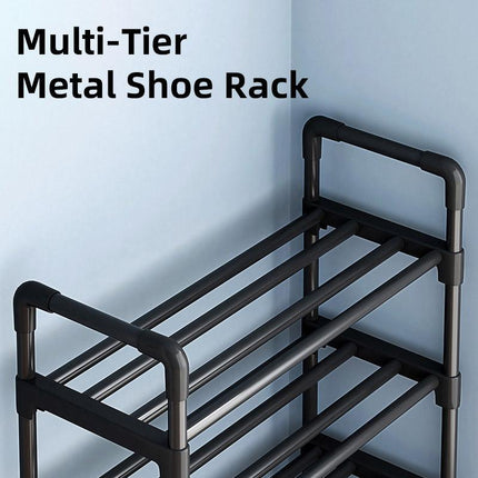 3 Tier Shoe Rack Storage Shelf Multifunctional Household Organizer Space Saver