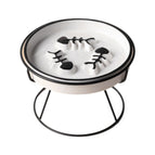 Black Bowl-Black Tray Rack