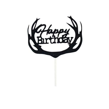 Happy Birthday Cake Topper Colour Printed Acrylic Party Decorations Au Stock - Aimall