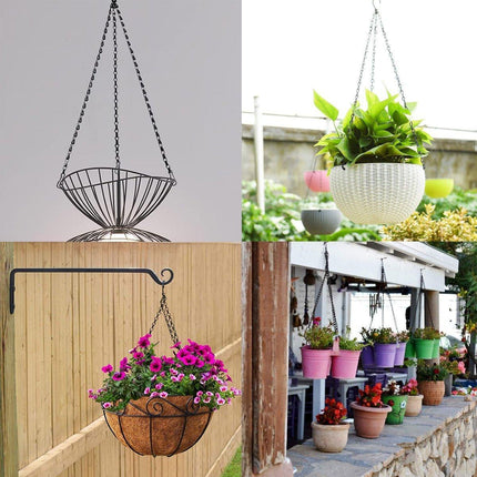 5x Hanging Planter Chains Decorative Iron Chains for Flower Pots Lanterns Basket