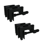 Acrylic Fish Tank Water Pipe Holder Right Angle Inlet Outlet Suction Clip Bracket