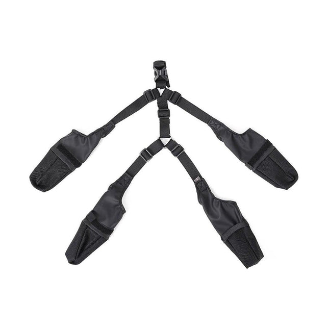 Dog Adjustable Suspender Boots Waterproof Dog Shoes Anti-Slip Pet Paw Protector