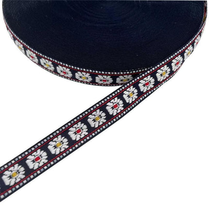 45M Border braid woven ribbon decorative ribbon fabricfor Decoration Home 3style - Aimall