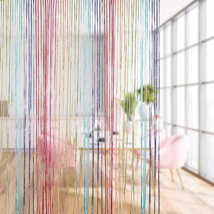 Tassel Decoration Fly Screen Panel Room Door Curtain Divider Window Bead String