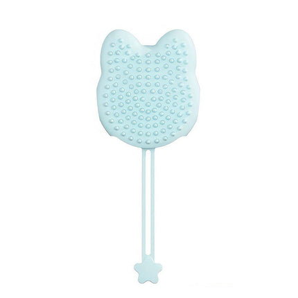 Double Hand Cat Bath Gloves Hair Removal Comb Grooming Floating Hair
