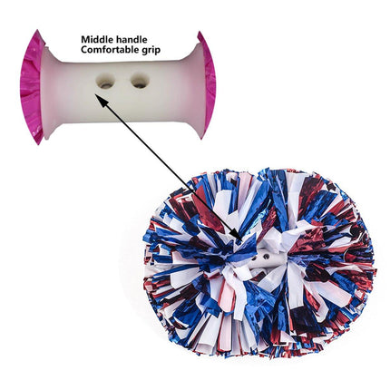 4PCS Cheerleading Hand Flower Set Performance Cheerleader Flower Ball Props