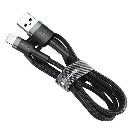 Baseus USB Charging Cable Data Charger Cord For iPhone 13 12 11 XS XR 8 7 iPad 2PCS 1M - Aimall