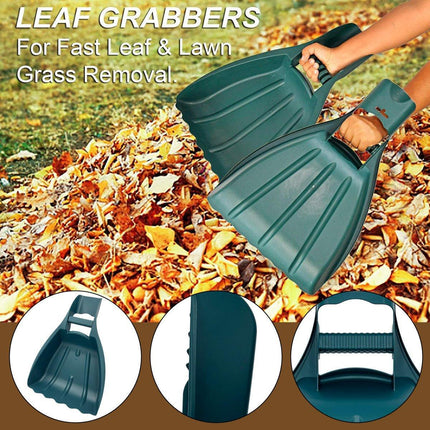 1pc Outdoor Garden Rake Lightweight Plastic Portable Tool for Easy Leaf Cleaning
