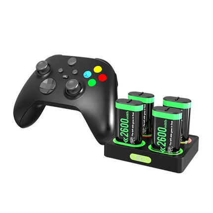 Rechargeable Battery Pack and Charging Dock for Xbox One Series S X Controller
