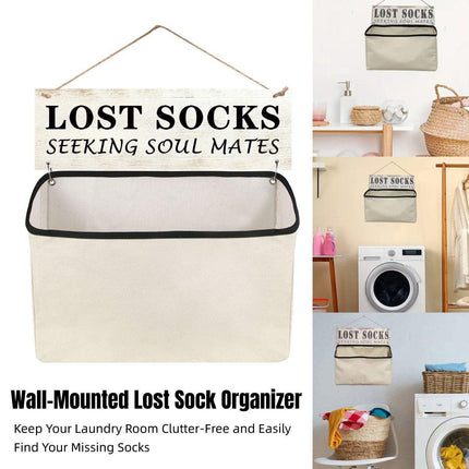 Laundry Room Socks Storage Bag Multifunctional Hanging Organizer for Clothes
