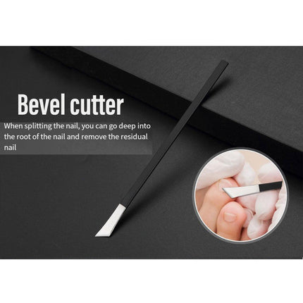 Home Pedicure Knife Set for Callus Removal Dead Skin Peeler Tool with 4 Blades