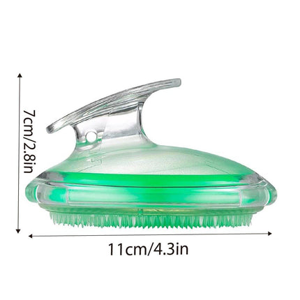 Manual Silicone Body and Face Massager Brush for Skincare and Relaxation