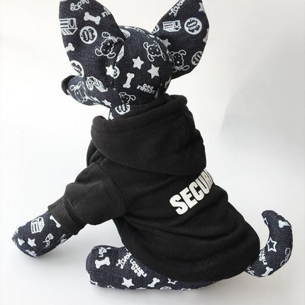 Pet Dog Clothes Hoodie Warm Winter Jumper Puppy Cat Clothing Coat Jacket Shirt - Aimall