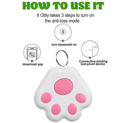 Mini Pet Cat Dog GPS Locator Tracker Anti Lost Realtime Tracking Finder Device - Aimall