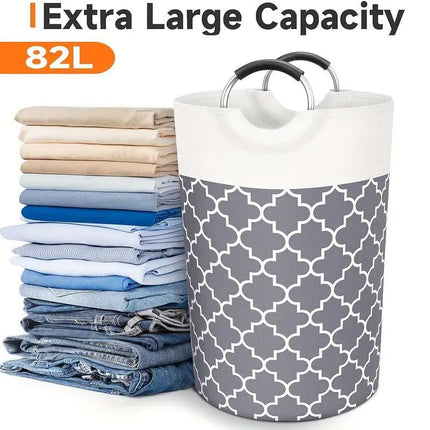82L Large Capacity Laundry Basket for Dirty Clothes Toy Storage and Organizing