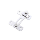 2 Sets 90 Degree Sliding Door Latch Lock Catch Kit for Home Use