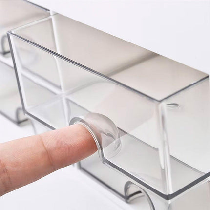 Large Capacity Pen Storage Box Desktop Organizer Multi-functional Stationery Box