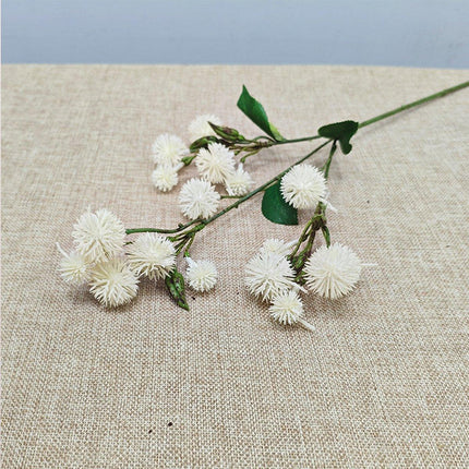 4PCS Artificial Dandelion Small Thorn Flower Bouquet Wedding Decor Ornaments