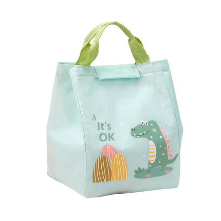 Thermal Insulated Portable Lunch Bag Large Capacity Picnic Box Kids Students - Aimall