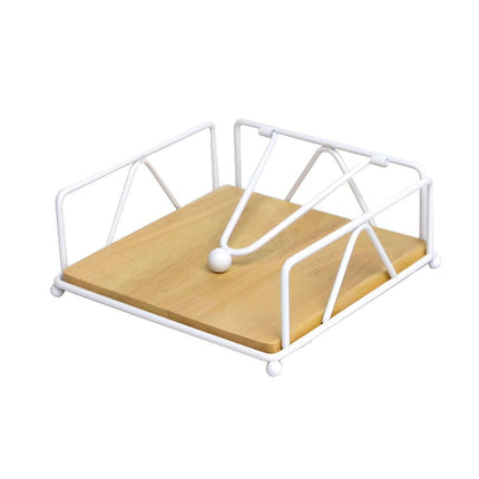 Steel Napkin Holder Serviette Rack Organiser Kitchen Serving Bar 3 Colours
