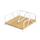 Steel Napkin Holder Serviette Rack Organiser Kitchen Serving Bar 3 Colours