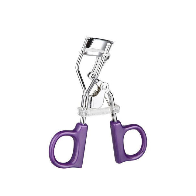 Mini Eyelash Curler with Silicone Refill Pads Make Up Tool for Women Girl Beauty - Aimall