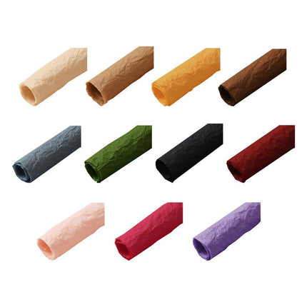 10pcs Pleated Chennai Flower Packaging Bouquet Hand Kneading Paper Craft
