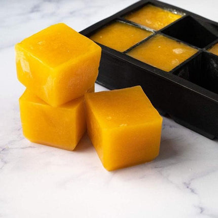 8 Grids Whiskey Silicone Maker Ice Cube Tray Mould Large Mold Giant Square Black - Aimall